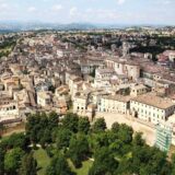 una veduta aerea di Jesi - Foto di Jesi Turismo